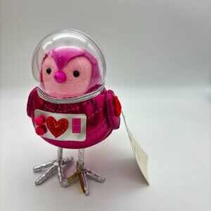 Featherly Friends ASTRA Astronaut Valentine's Target Bird Figurine Decoration